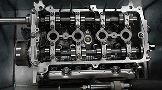 Toyota valve train test rig / test bench