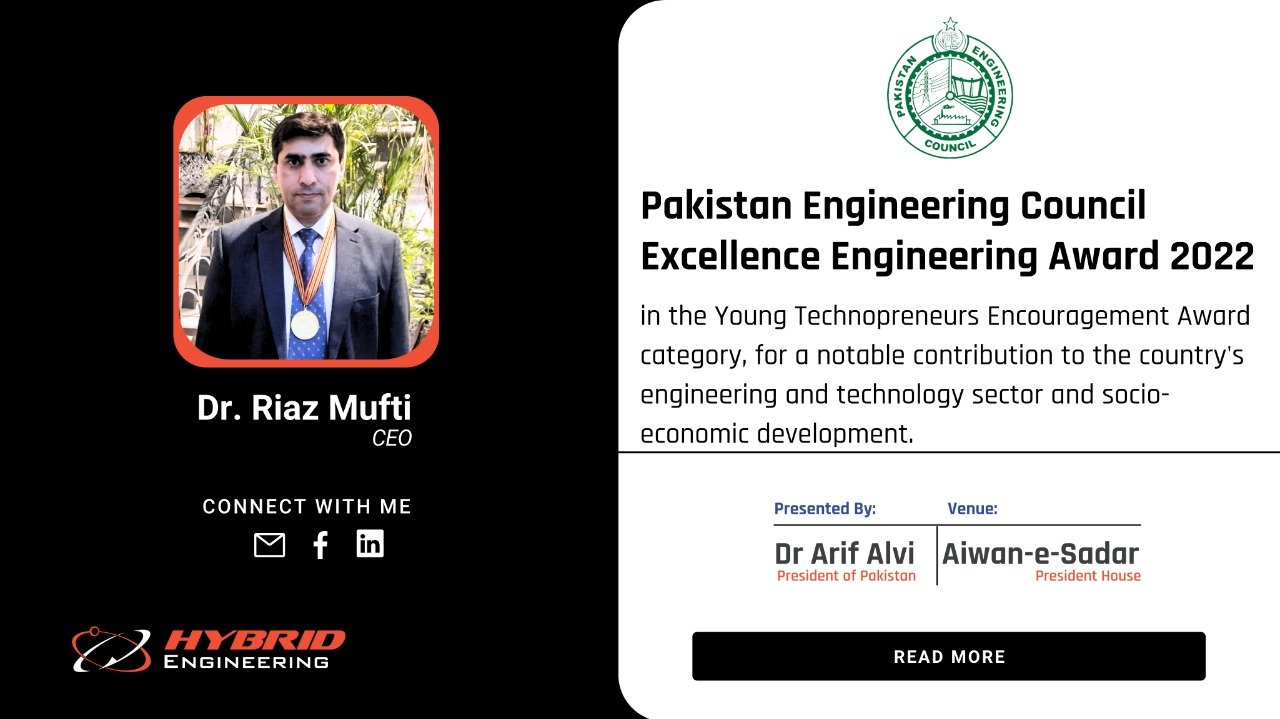 Pakistan Riaz Muslle Pakistan Engineering Council Excellence Award 2022 For Dr Riaz Mufti ...